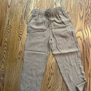 H&M Tapered Cropped Pants